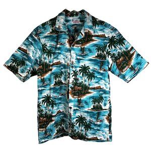 Hawaii Tropical Shirt Large Men Cruise Tropical Coastal Tropical